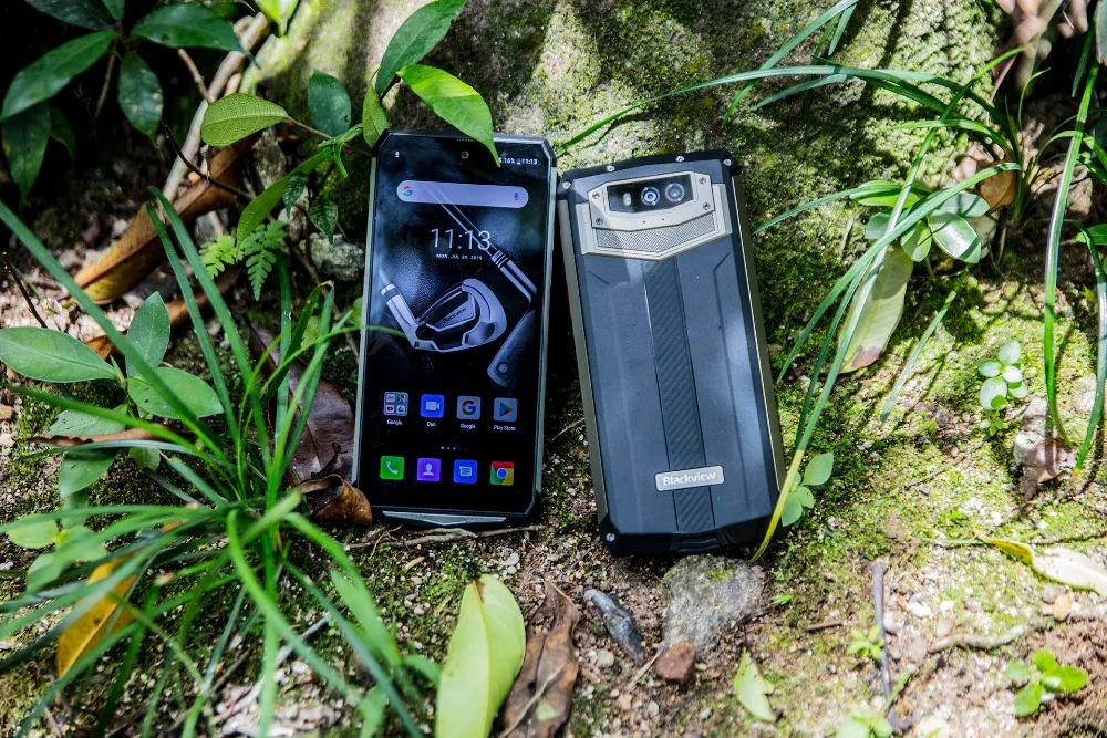 Blackview BV9100 6,3 ''FHD+ 13000mAh IP68 прочный смартфон 4 Гб 64 Гб Helio P35 Восьмиядерный Android 9,0 мобильный телефон 30 Вт Быстрая зарядка