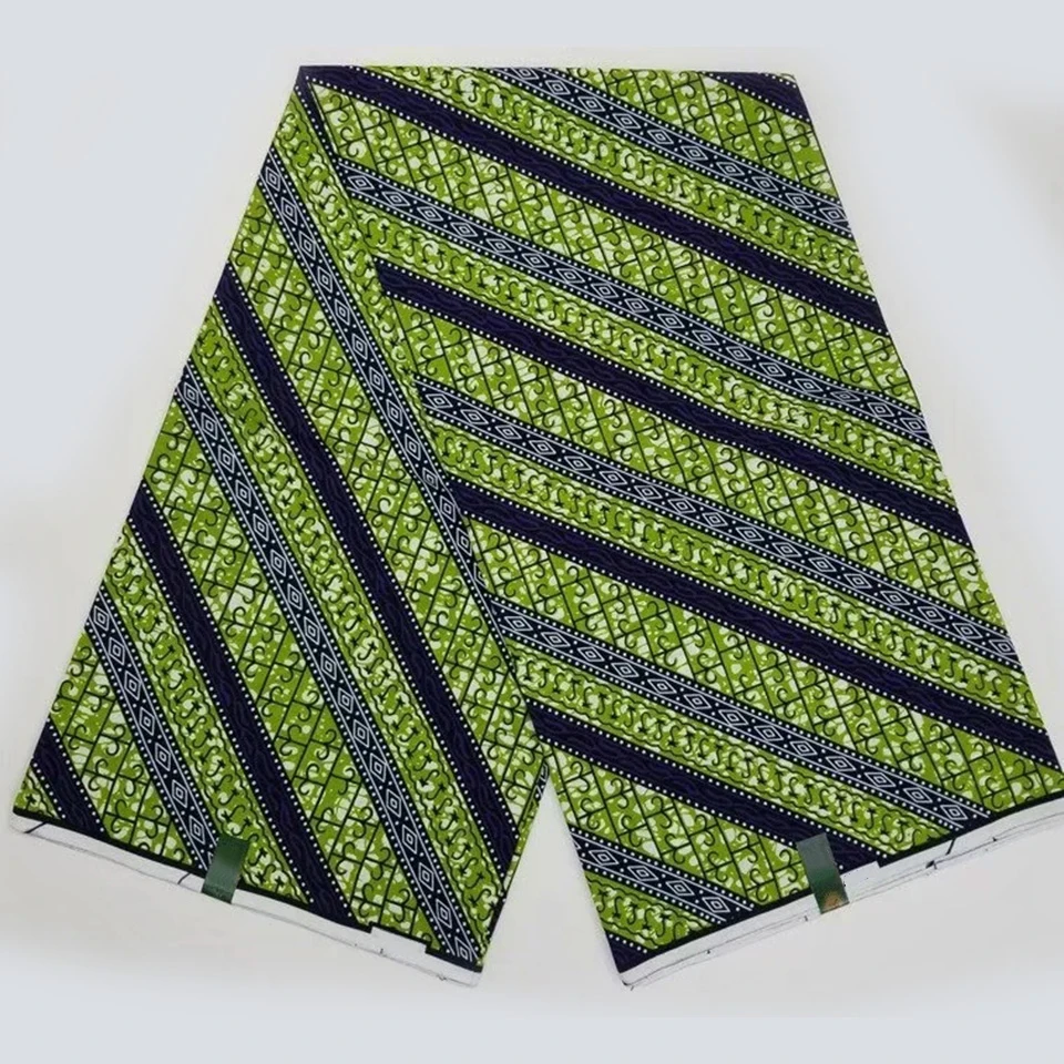 

6 Yards African Mitex Wax Print Ankara Fabrics Kitenge/Pagnes/Tissues Africain/ Lapa/Chitenge Y-711