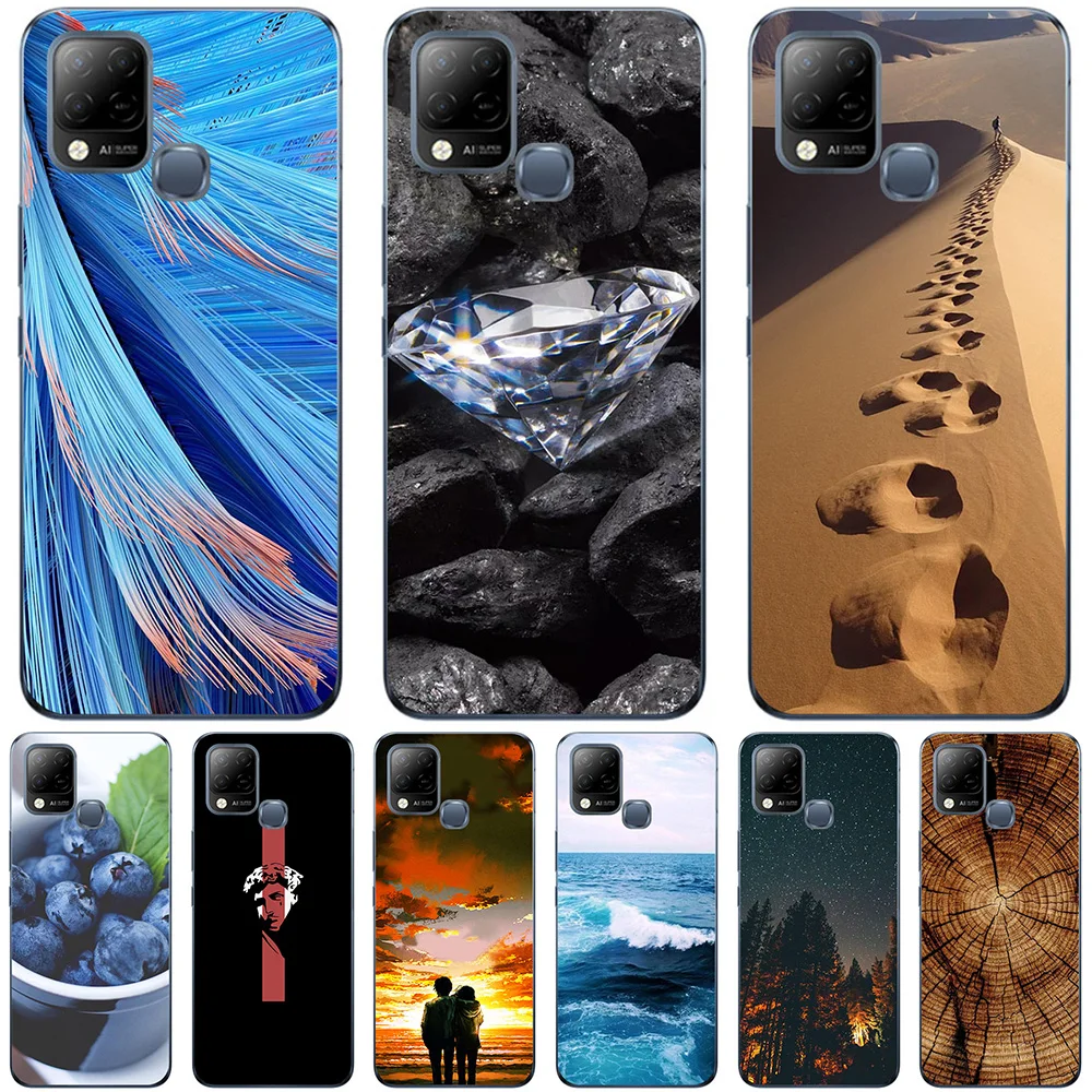 

Чехол-накладка для Infinix Hot 10S, 10S, NFC, 10T, 2021, 6,82 дюйма