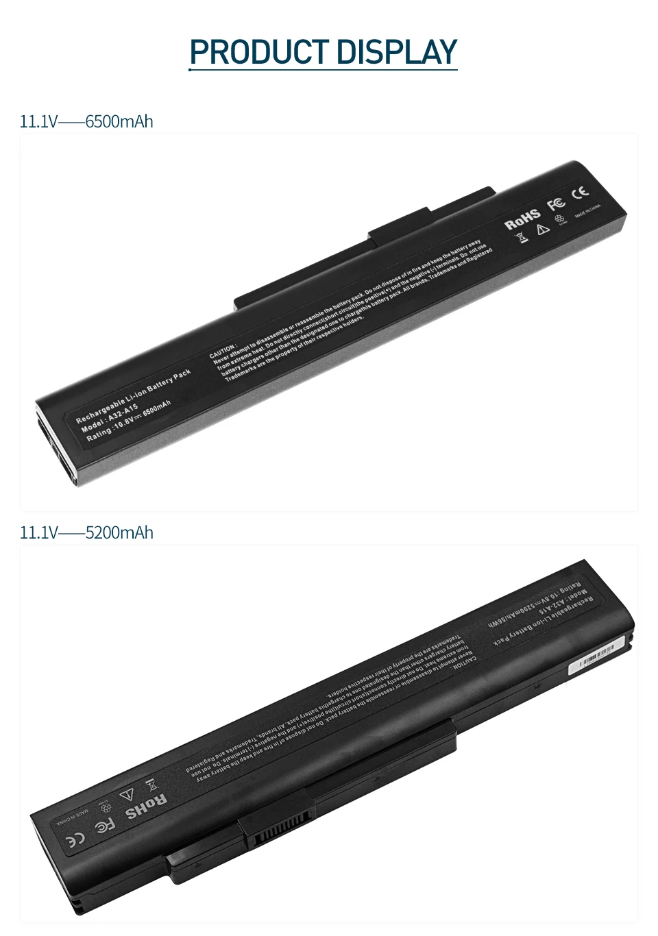 Golooloo 6 ячеек A32-a15 ноутбук Батарея для MSI A42-A15 CR640DX A6400 CR640MX CR640X CX640DX CX640 CX6 CR640 A41-A15 A42-H36