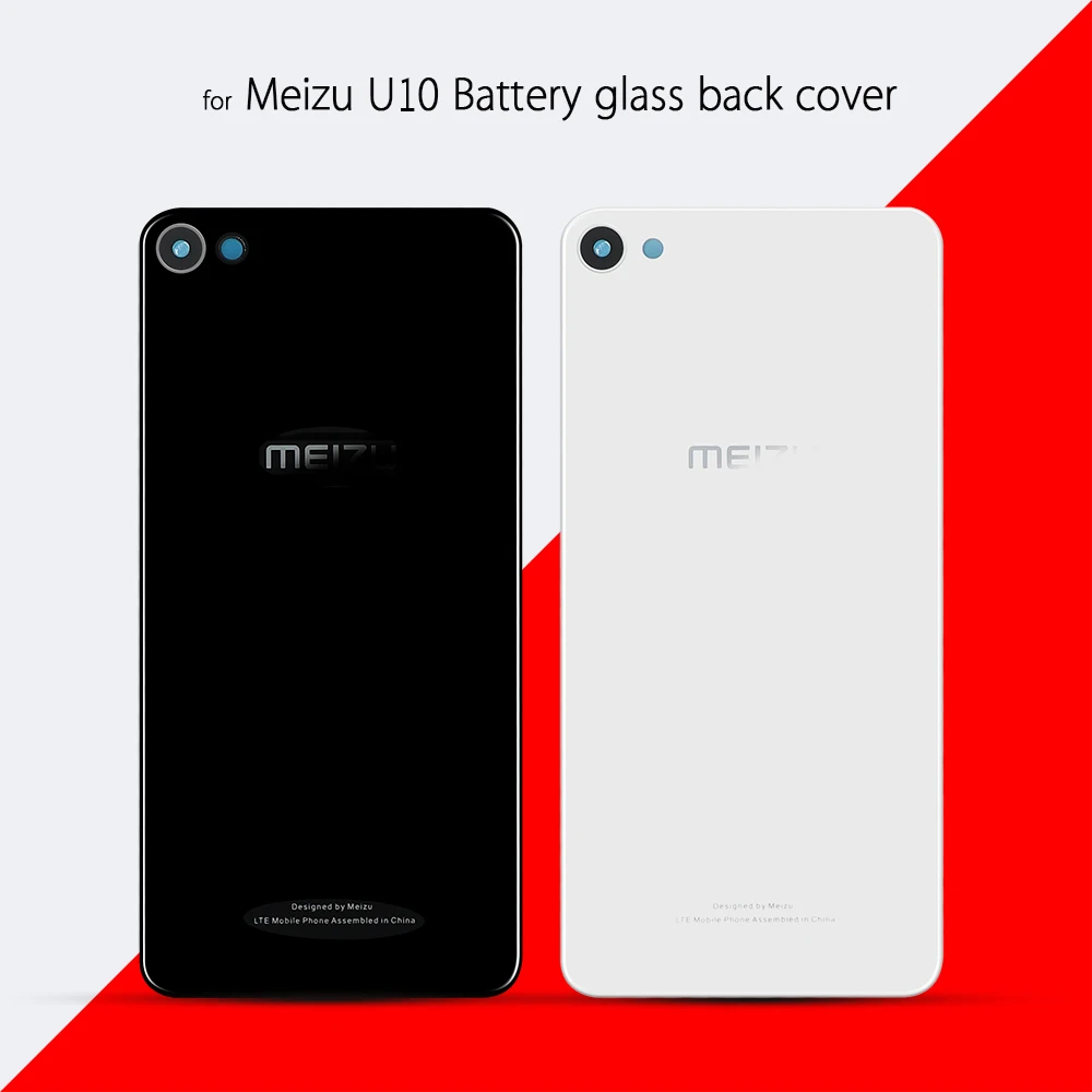 Чехол для meizu U10 заднее стекло задняя дверь сменный корпус крышка аккумулятора с