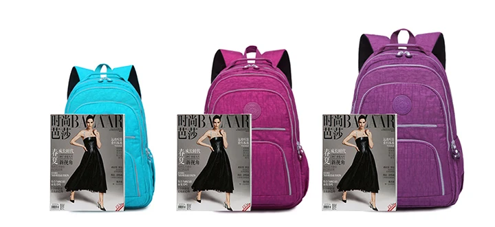 TTOU школьный рюкзак для девочек-подростков Mochila Feminina Kipled, женские рюкзаки, нейлоновый водонепроницаемый повседневный рюкзак для ноутбука, женский рюкзак