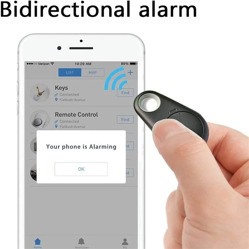 smart pets gps tracker anti lost alarm tag wireless bluetooth tracker child bag wallet phone key finder locator anti lost alarm free global shipping