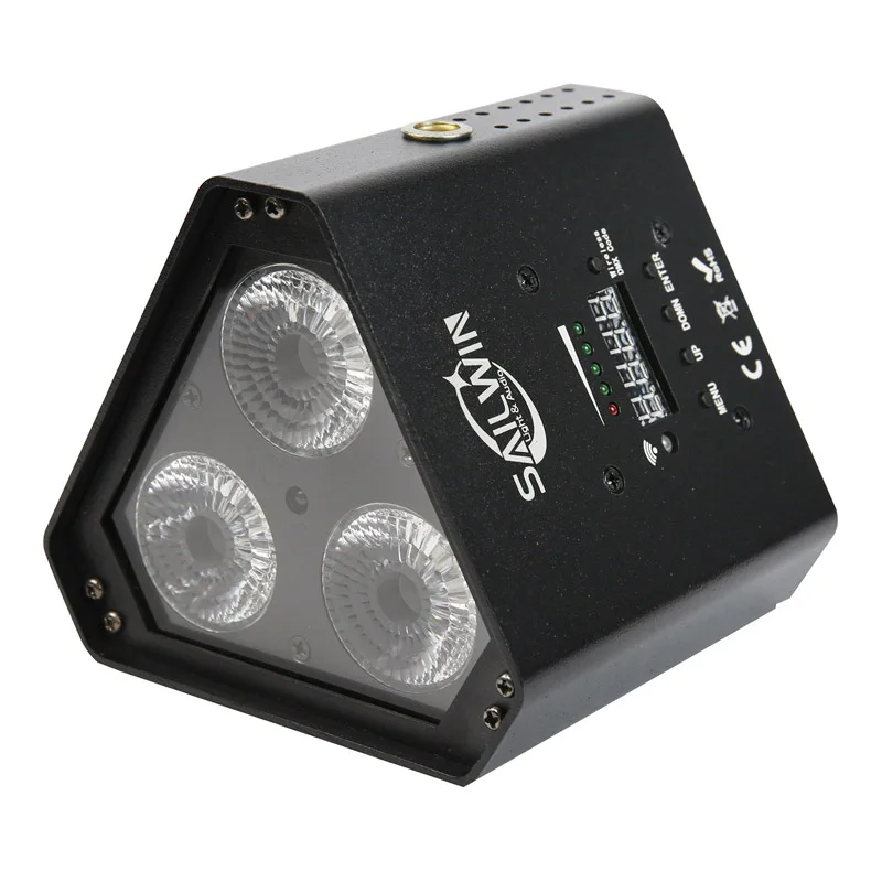 Миниатюрный беспроводной светодиодный прожектор С телефонным управлением 3x18 Вт