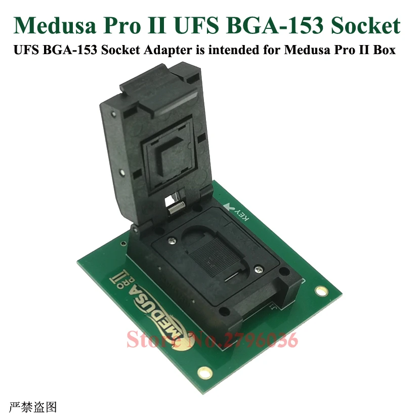 2021 Medusa Pro II коробка UFS BGA 153 розетка для huawei OPPO R17 vivo разблокировка|Детали устройств