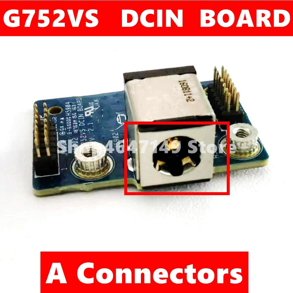 G752VS Rev 2 1 плата зарядный порт для Asus G752V G752VM G752VT G752VY g752vk G752VL DC разъем