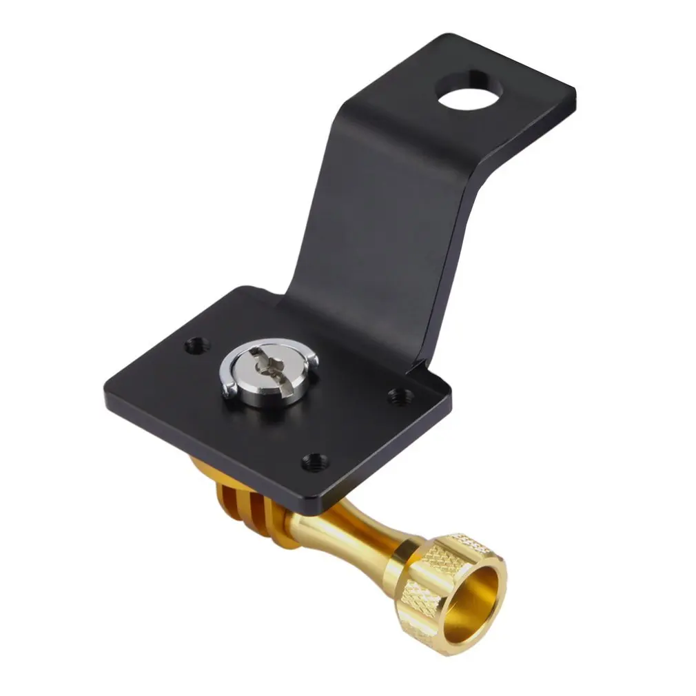 PULUZ Aluminum Alloy Motorcycle Fixed Holder Mount With Tripod Adapter And Screw For GoPro Sports Camera Accessories 4 colors |