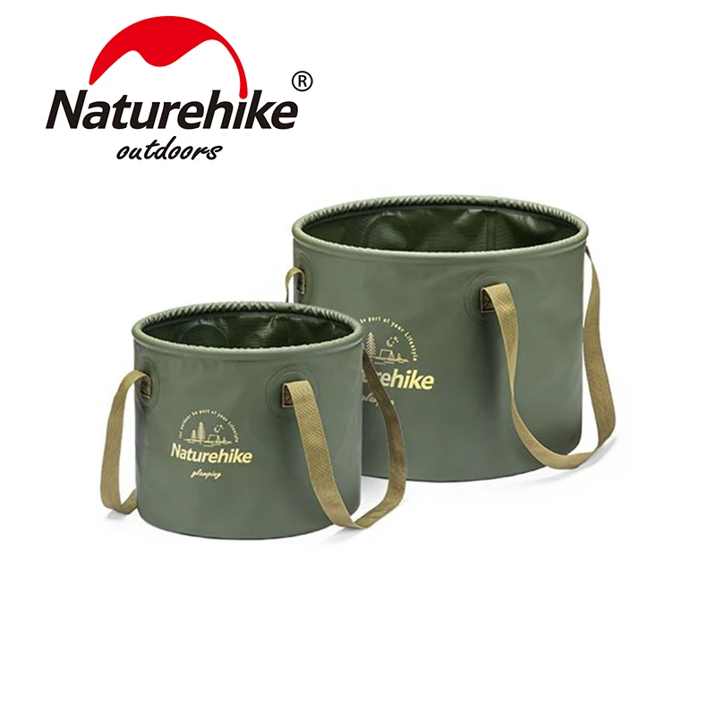 

Naturehike Waterproof Foldable Basin Portable Travel Folding Bucket Large Capacity Outdoor Round Bucket NH20SJ040