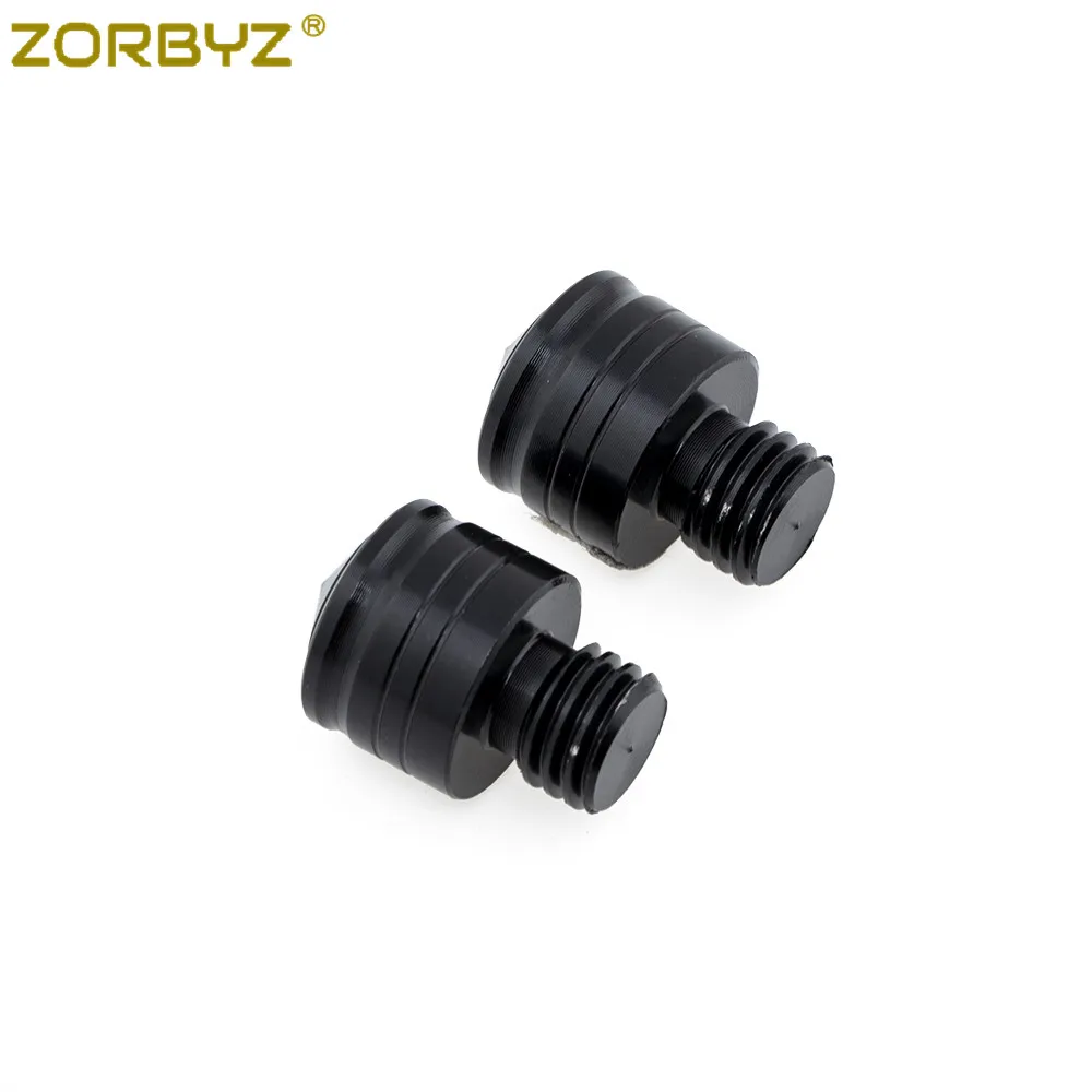 ZORBYZ мотоциклетные черные M10 * 1 5 заглушка для зеркального отверстия винты крышки