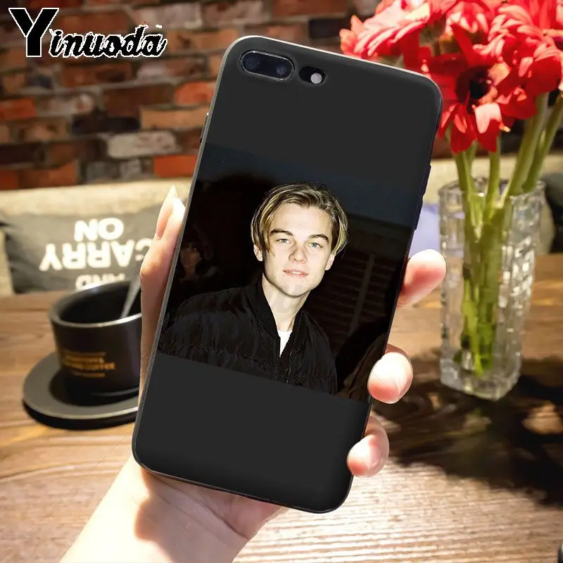 15 Yinuoda Leonardo DiCaprio young Super Star Топ детальный чехол для телефона для iPhone 7plus 6S 7 8 8Plus X xs max xr 5S 11pro чехол - Цвет: 15