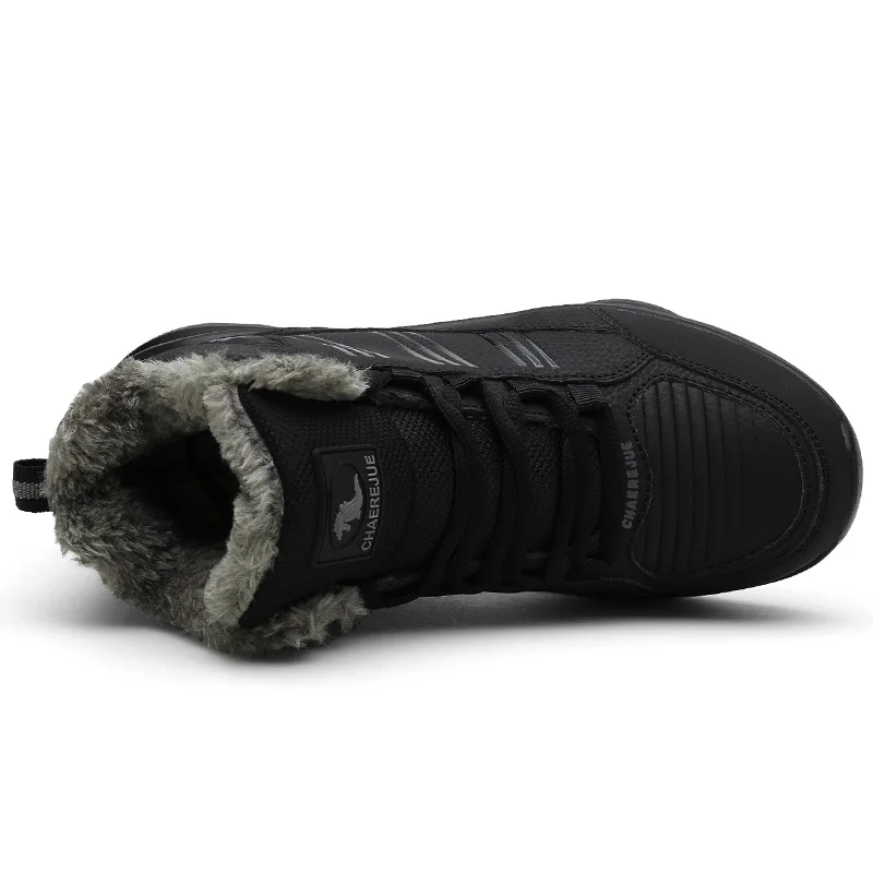 Зимние ботинки мужские уличные очень теплые зимние Водонепроницаемая