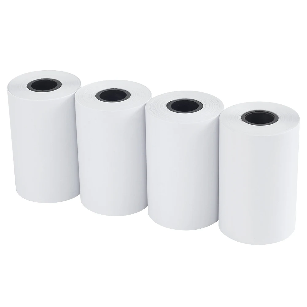 

4 Rolls 2 1/4" x 50' (57mm x 36mm) Thermal Paper Cash Register Thermal Paper Till Rolls For Credit Card PDQ Machines