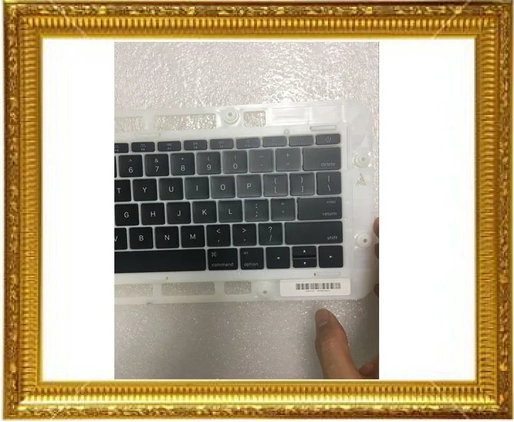 Оригинальная новая крышка для клавиатуры A1708 с американской раскладкой Apple Macbook 13