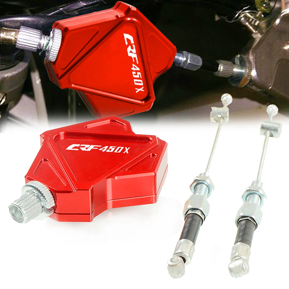 Для Honda 2005 2017 CRF450X 2006 2007 2008 2009 2010 2011 2012 CNC рычаг сцепления тормоза легкая кабельная