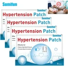Пластыри Sumifun пластыри от гипертонии для снижения уровня глюкозы в крови, контроля уровня сахара в крови, высокого кровяного давления, 24 шт.