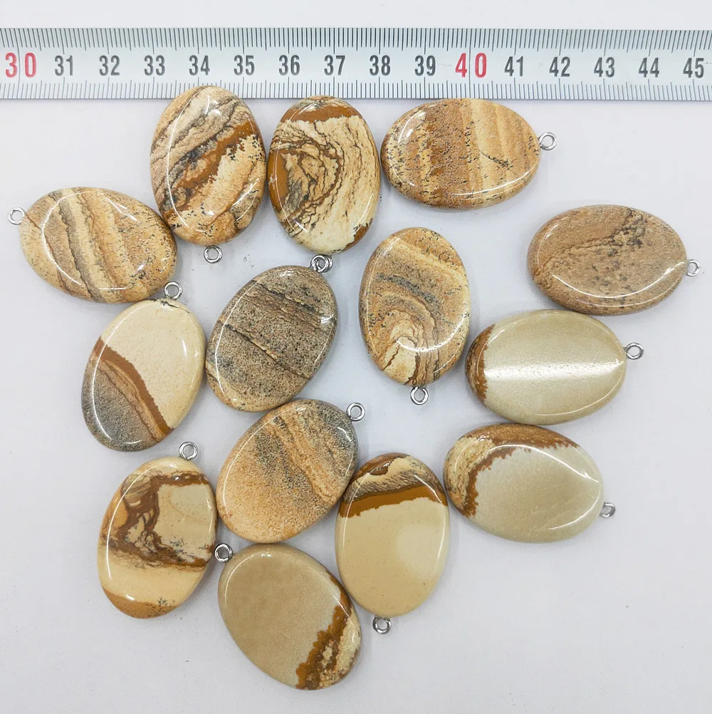 1 шт. натуральные Агаты изображение камня амулеты для женщин ювелирное изделие