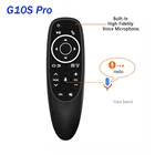 G10S Pro голосовой пульт дистанционного управления 2,4G Беспроводная воздушная мышь с гироскопом Мини Беспроводная подсветка VS G10S для Android tv box PC