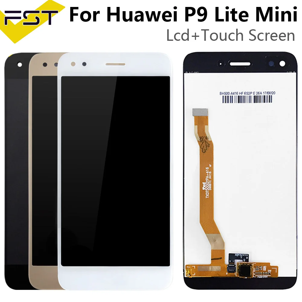 Сменный сенсорный ЖК экран для Huawei P9 lite mini/Y6 Pro 2017 с дигитайзером на сенсорном