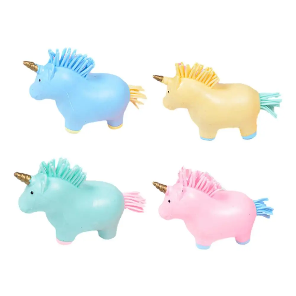 

1PC Fidget Toys Sensory Squeeze Animal Shape Toy Calming Hand Toys Cute Cartoon Unicorn Squeeze Anti-stress Toys For Adult Kids