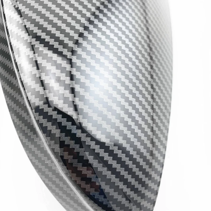 ABS углеродное волокно заднего вида Боковая дверь Зеркала Накладка для Ford Focus MK4 2019