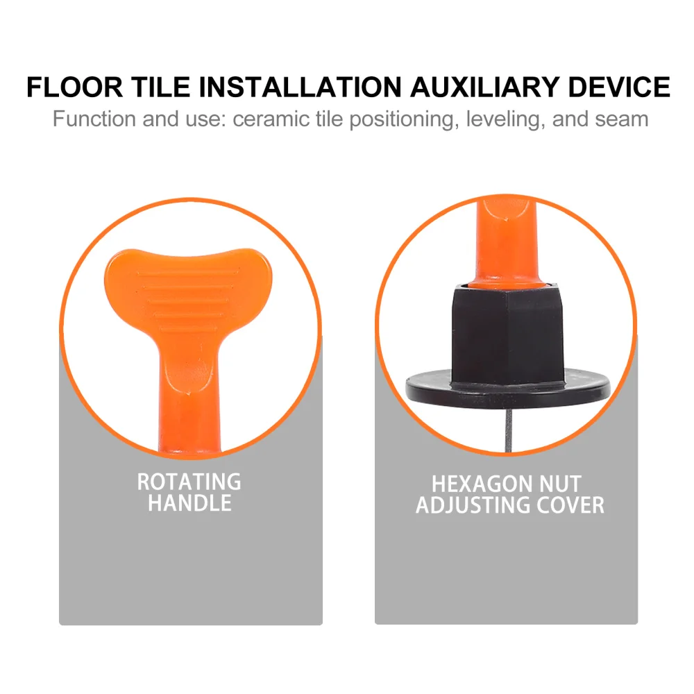 

1 Pack/50 Sets Rotating Floor Tile Leveling Tool Changing Steel Needle Leveler