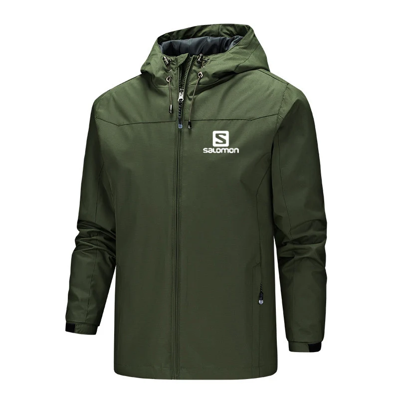 

Autumn Fashion Brand S Men Jacket 2021 New Casual Zipper Printed Hoodie Mountaineering Windproof And Waterproof Oversize Jacket