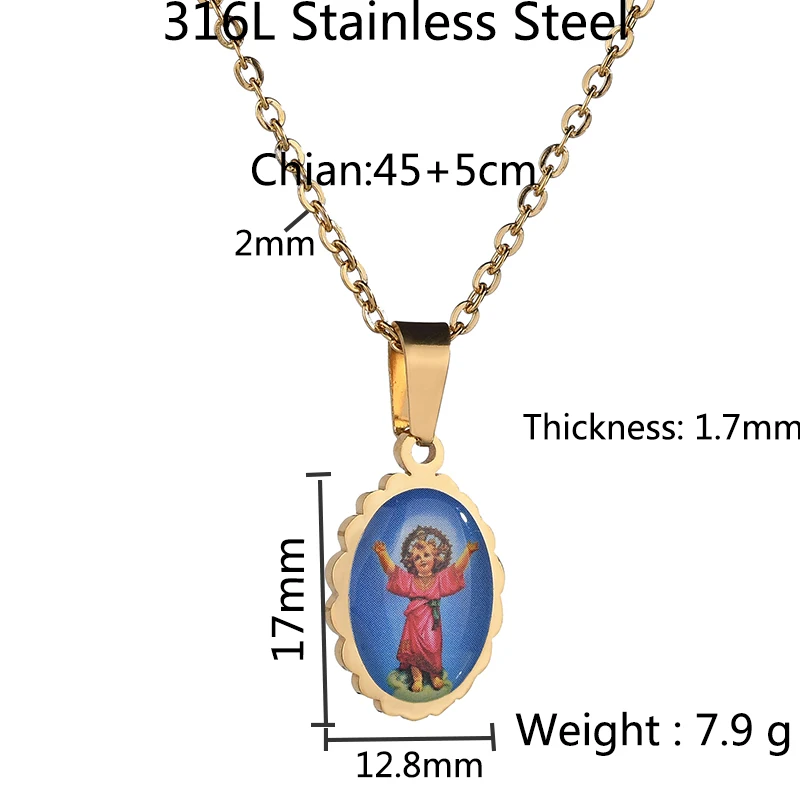 Цепочка с подвеской в виде сердца из нержавеющей стали | Украшения и аксессуары