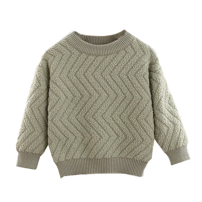 Осенние детские свитера детский вязаный свитер для мальчиков и девочек свитеры с