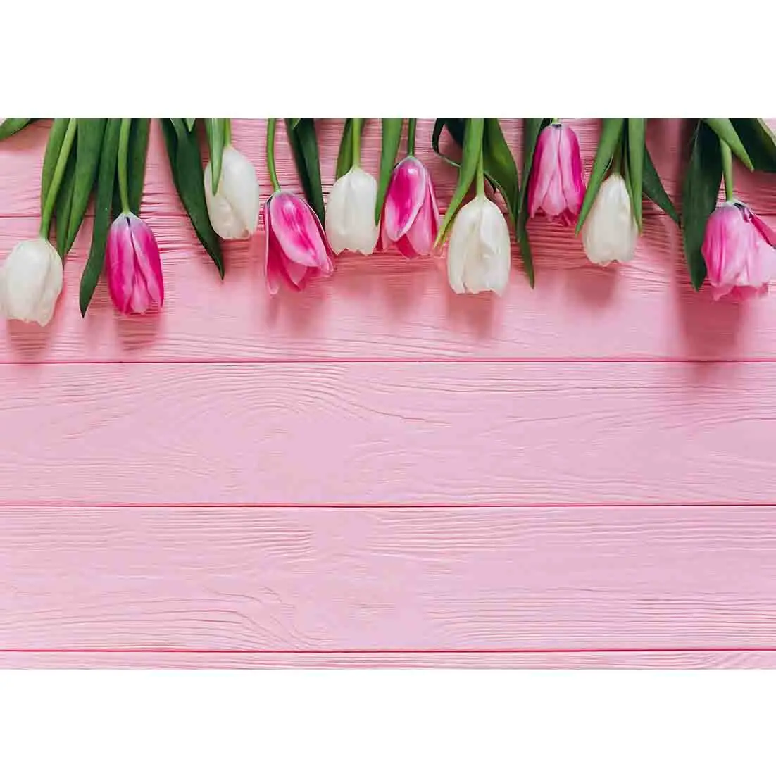 

SHENGYONGBAO Vinyl Custom Photography Backdrops Prop Flower Wood Planks Christmas day theme Photo Studio Background NY-29851