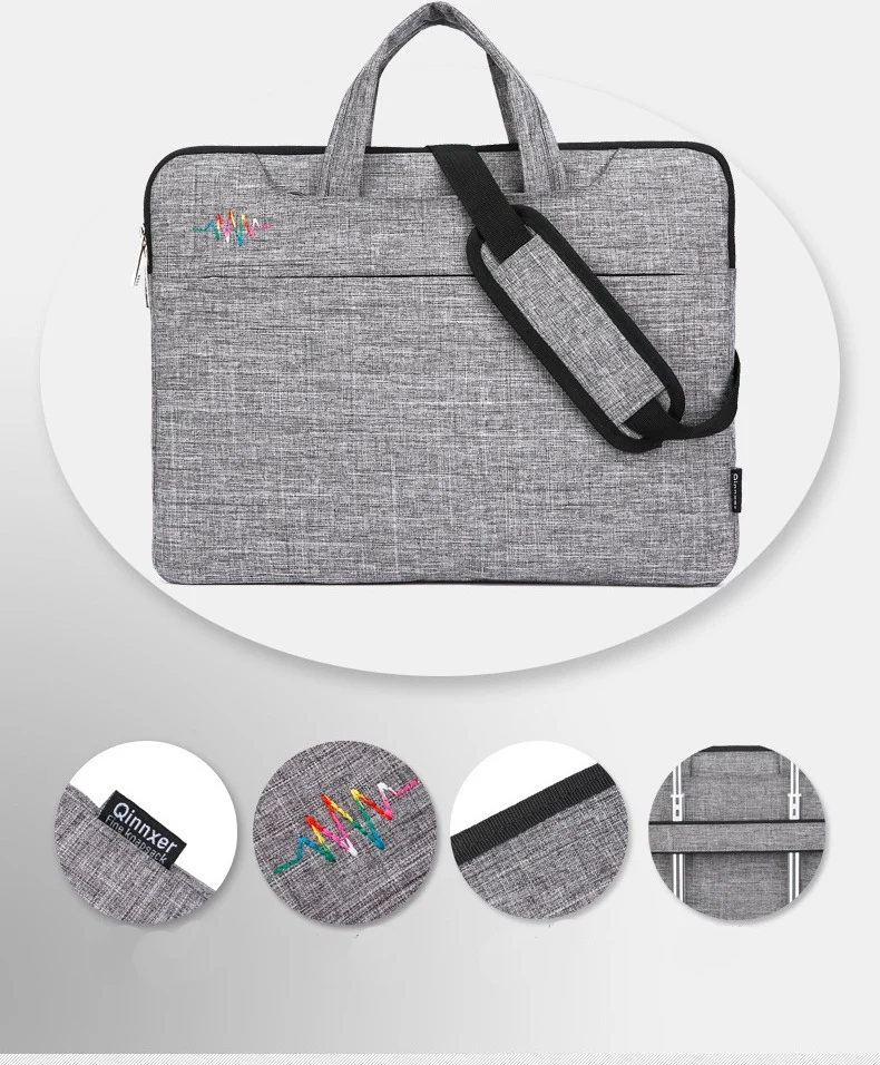 Сумка через плечо для Macbook 12 13 15 дюймов, сумка для ноутбука, чехол для Xiaomi Dell Asus hp acer, чехол для ноутбука, сумка для ноутбука