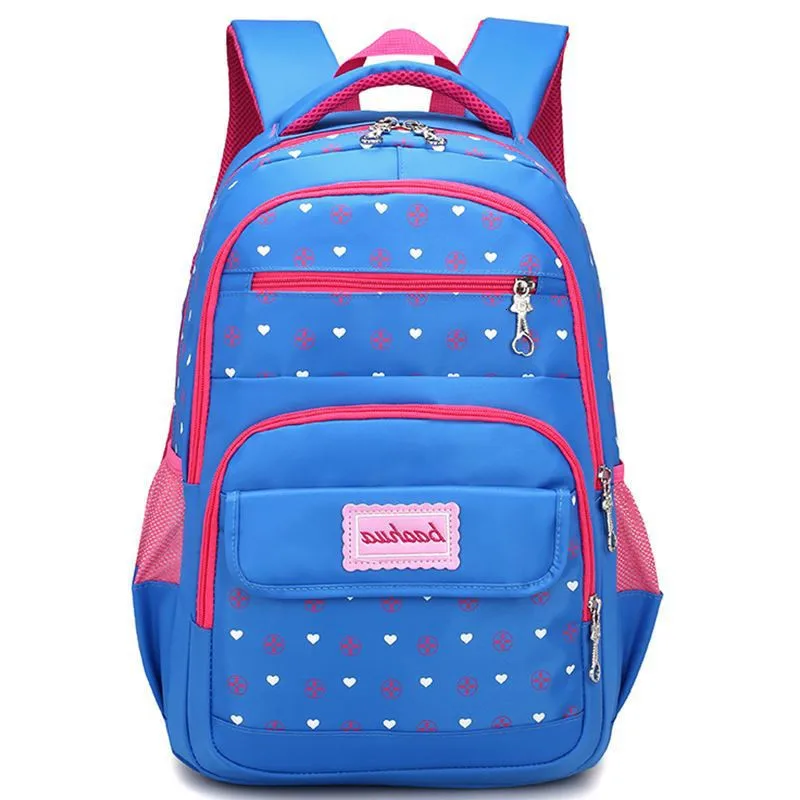 Women Girls Nylon Backpack 2023 School Backpacks Schoolbag For 3-5 grade Student Book Bag High Quality Princess backpack Mochila