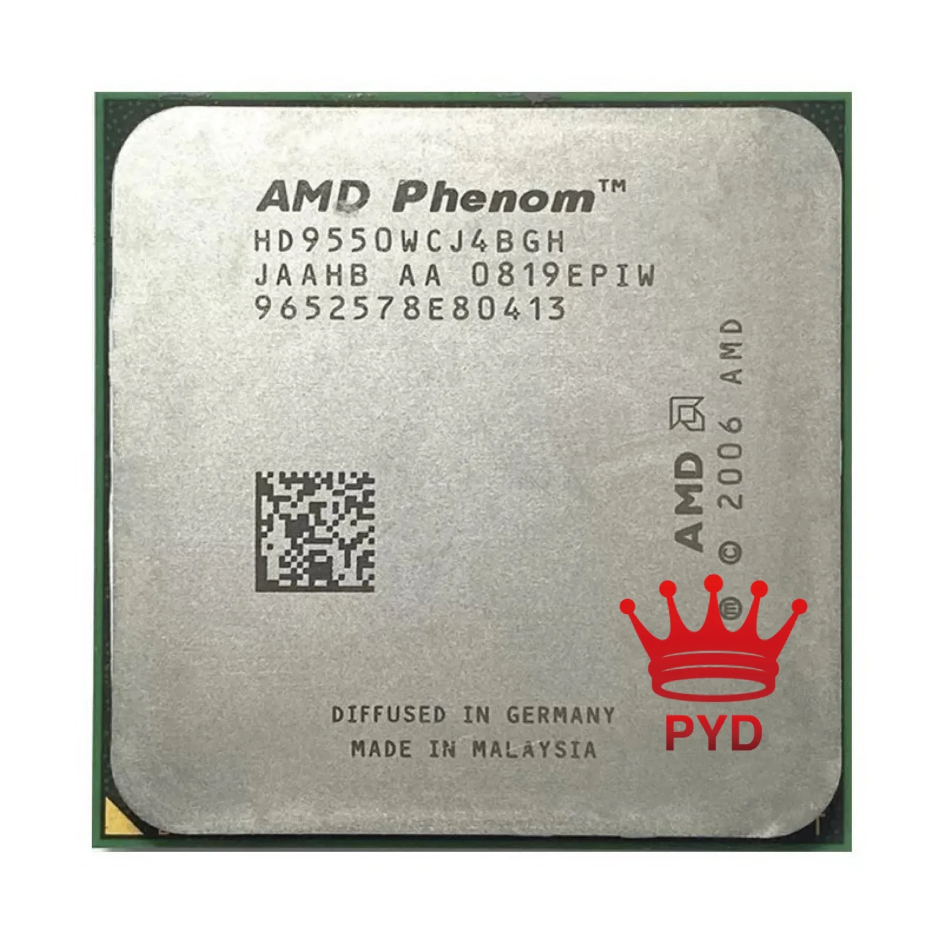 Четырехъядерный процессор AMD Phenom X4 9550 2 ГГц HD9550WCJ4BGH Разъем AM2 +|Процессоры| |