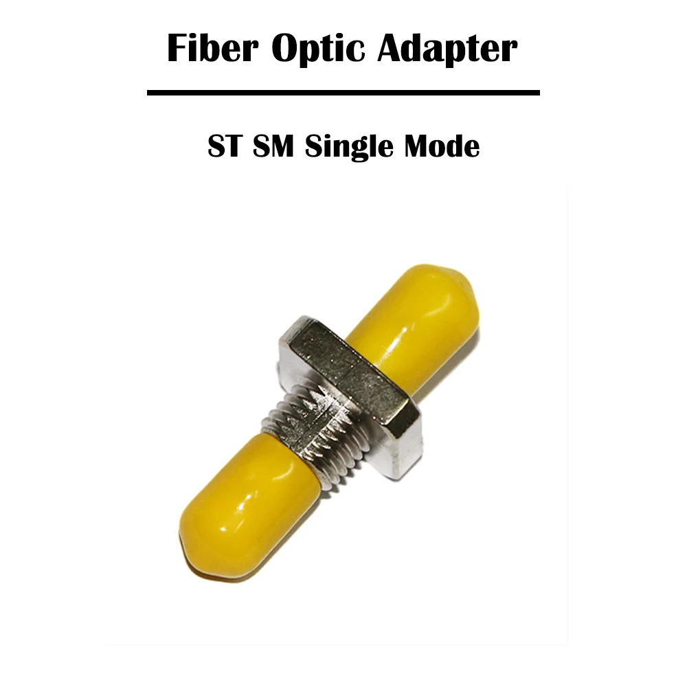 5 шт. ST UPC SM одномодовый мм многомодовый волоконный адаптер Simplex FTTH Ethernet сеть для