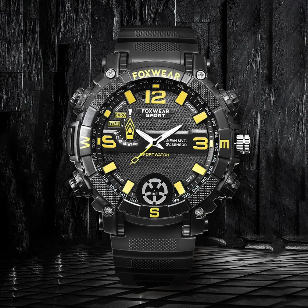 Камера Watch HD 720P Запись видео P2P дистанционное управление Wi-Fi спортивное приложение обнаружения движения управление IPX7 светодиодное освещение