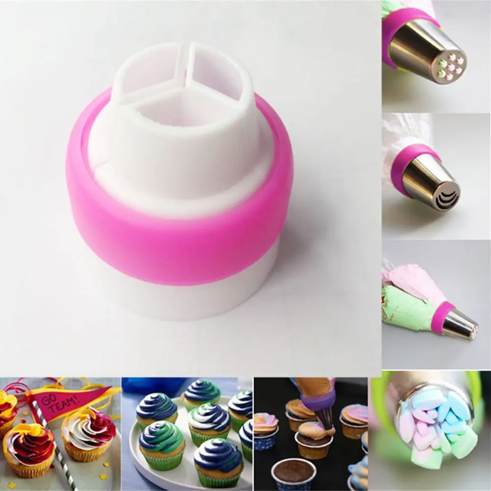 Горячее предложение 1 шт. большой Размеры выпечки Tri Цвет муфта Инструмент для