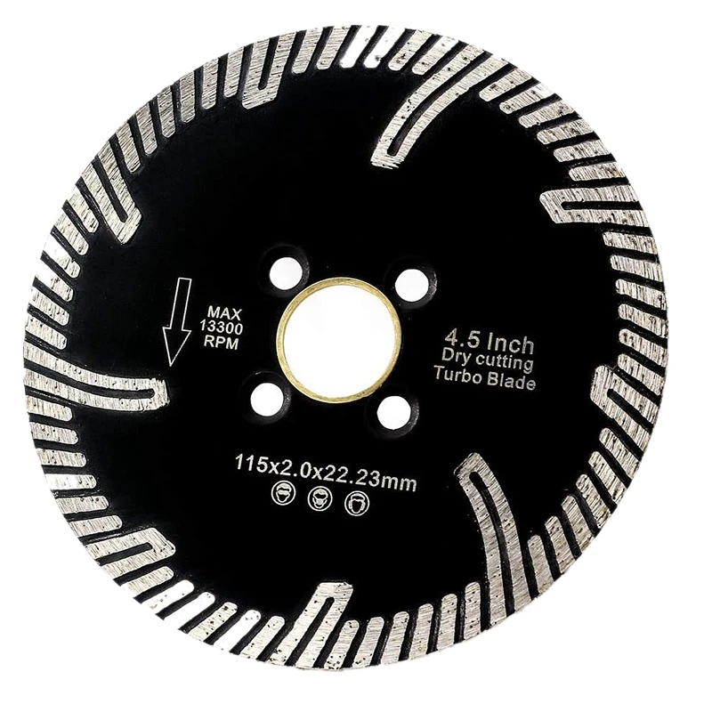 

4.5Inch Super Thin Diamond Saw Blade Tile Blades Cutting Disc Wheel For Granite Marble Works With Angle Grinder