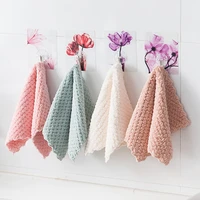 super absorbent microfiber kitchen dish cloth high efficiency tableware household cleaning towel kitchen tools gadgets