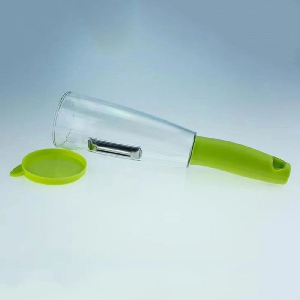 

1Pc Peeler with Trash Can Stainless Steel Multi-use Vegetable Peeler Cutter Peeler Potato Carrot Grater Kitchen Tool Gadgets