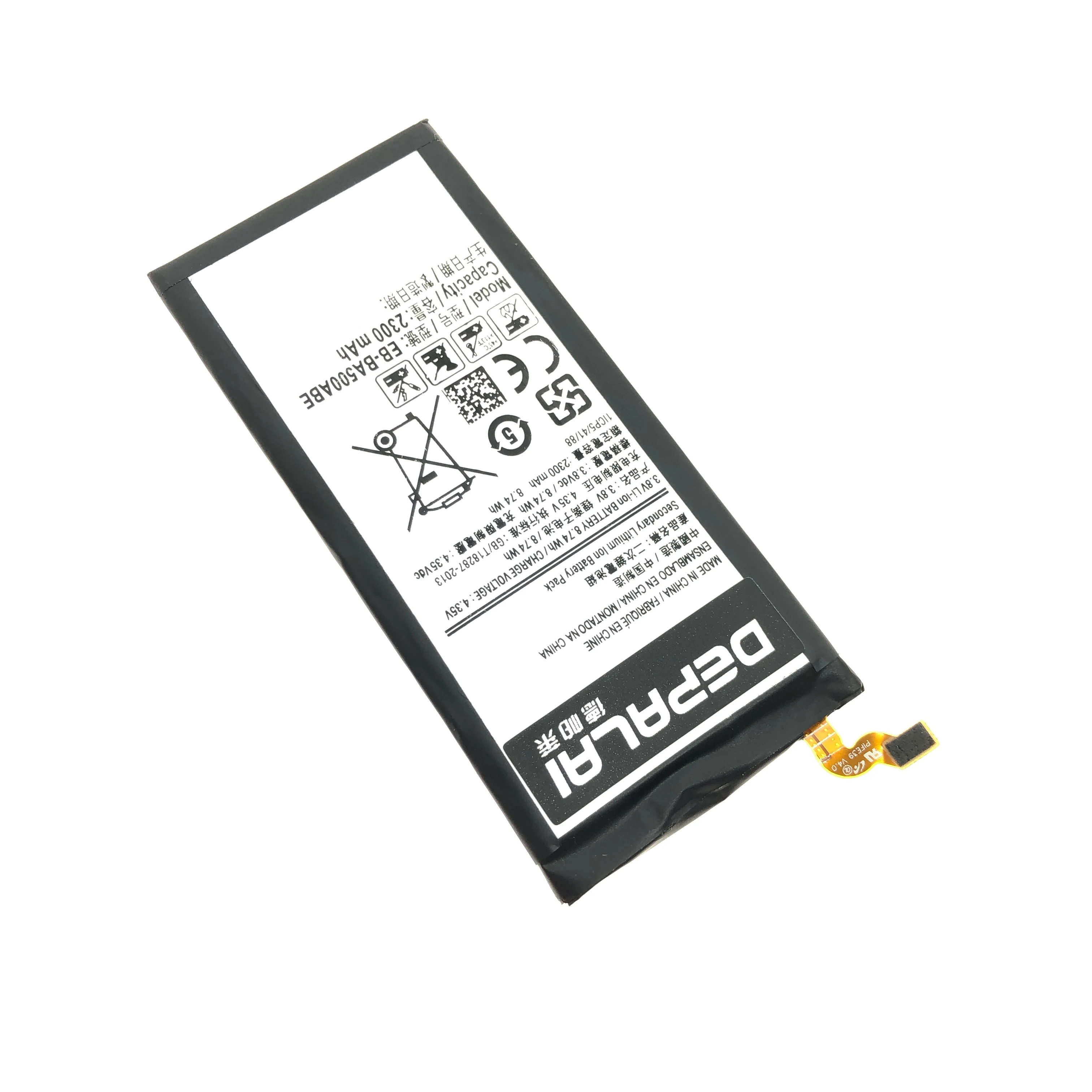 Аккумулятор 2300 мАч для Samsung Galaxy A5 A5000 A5009 EB BA500ABE A500F SM A500 аккумулятор высокого