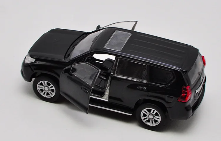 1:36 модель внедорожника из сплава Toyota Prado, имитация литья под давлением, детская Игрушечная модель автомобиля
