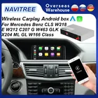 Беспроводной модуль Carplay Decorder Box для Mercedes Benz CLS W218 E W212 C207 G W463 GLK X204 ML-Class GL W166 Android Auto USB