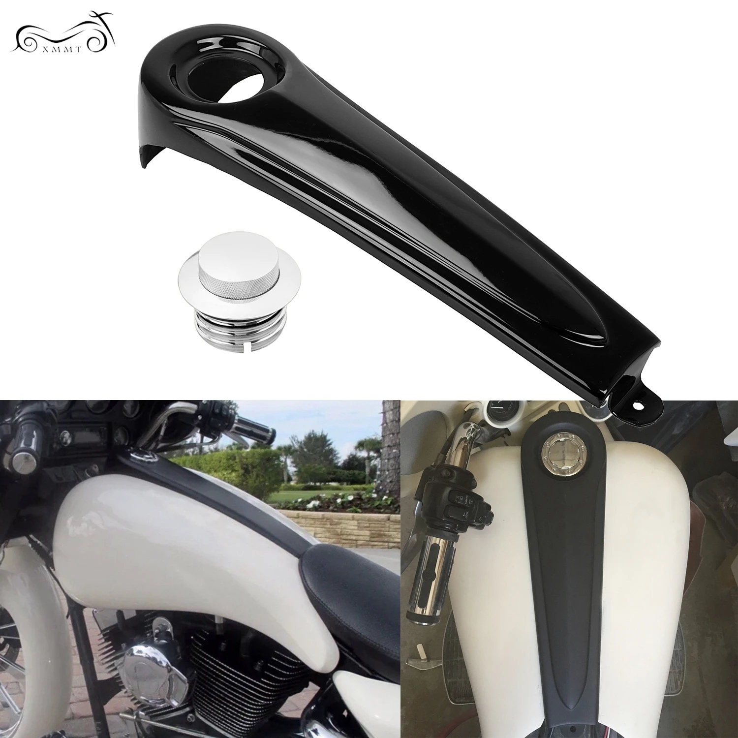 Натяжная топливная приборная панель и выдвижная крышка бензобака для Harley Touring