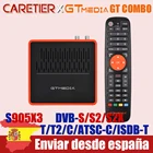 ТВ-приставка GTMedia GT Combo DVB-S2T2C Android 9,0, спутниковый ресивер 4K8K, 2 ГБ16 ГБ, 2,4 ГГцтелефон, Wi-Fi, BT4.1 Ccam, Голосовое управление Google, 1 шт.