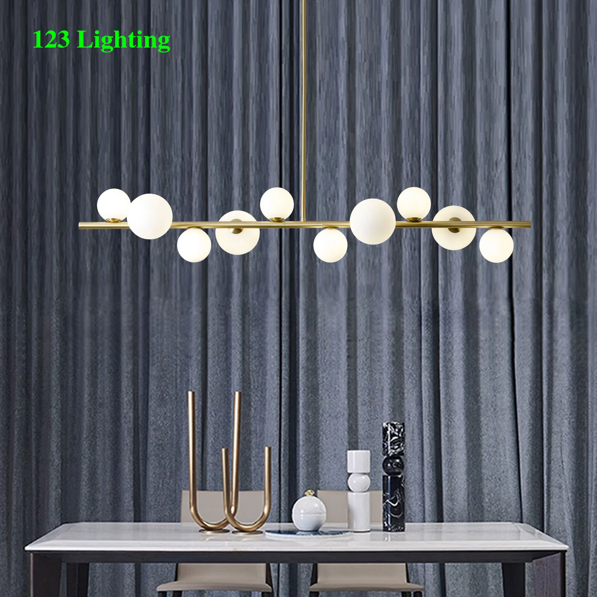 Современная светодиодный светодиодная Люстра для гостиной бара подвесные