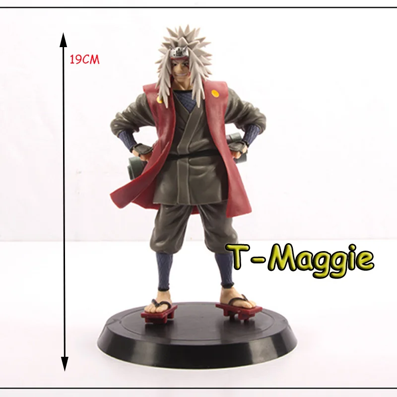 

Anime Shippuden Jilaiya Standing Posture 27 Generation Single Model PVC Action Figure Static Collection Ornaments Toys Gift 19CM