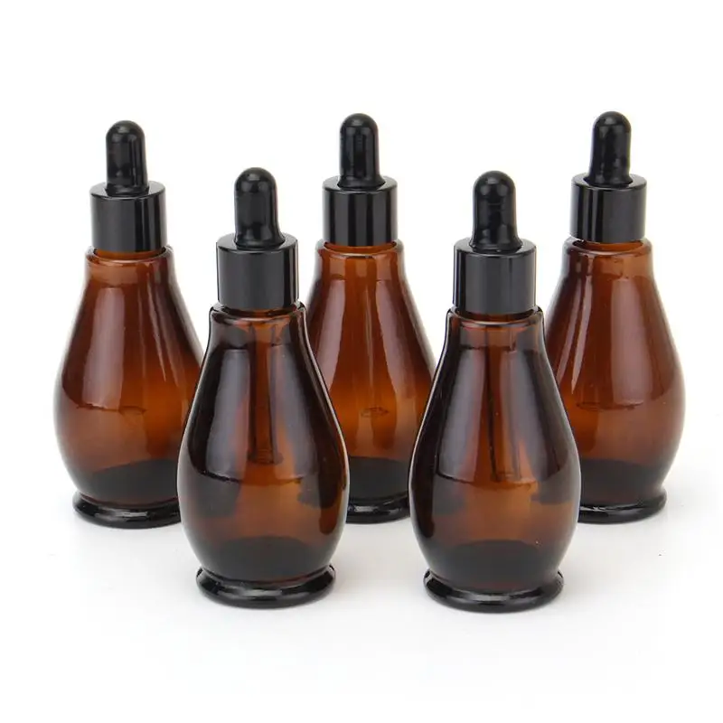 

10pcs 10/20/30/50/100ml Empty Cosmetic Perfume Bottle Makeup Portable Aromatherapy Essential Oil Bottle With Glass Dropper