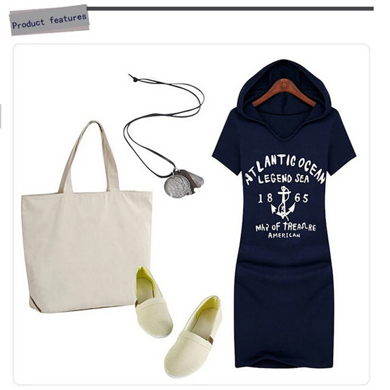 Женское мини платье летнее короткий рукав модное с капюшоном повседневное