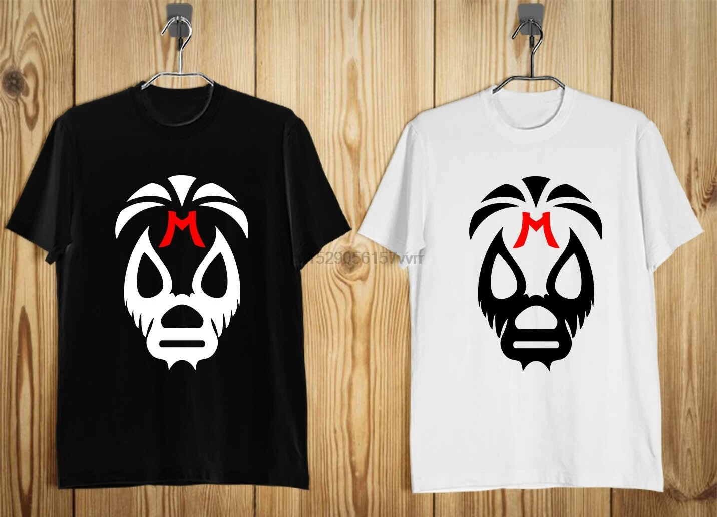 Новинка мужская маска для рестлера Mil Mascaras черная белая |