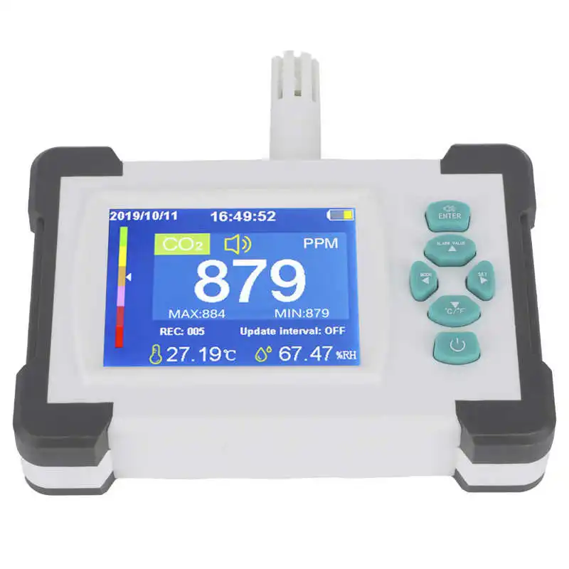 

Car Repair Tool Adapter Auto Diagnostic Tool Carbon Dioxide Detector Sensor CO2 Analyzer Humidity Temp Tester Meter