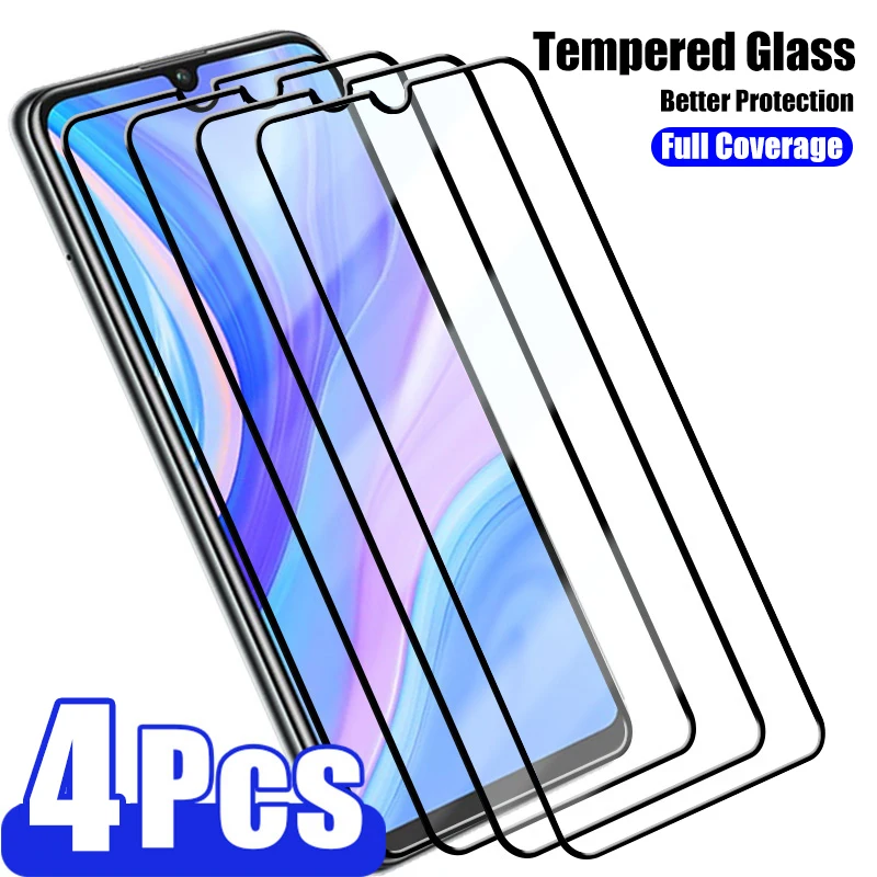 

4Pcs Tempered Glass For Huawei P30 P20 P40 Lite P20 P30 Screen Glass For Huawei P20 Pro Mate 20 30 Lite P40 P Smart Z 2019